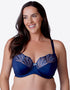 Berlei Embrace Full Cup Side Support Bra Deep Blue