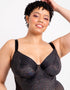 Curvy Kate All Night Plunge Body Black Multi