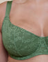 Curvy Kate All Night Lace Scooped Multiway Balcony Bra Dusky Green