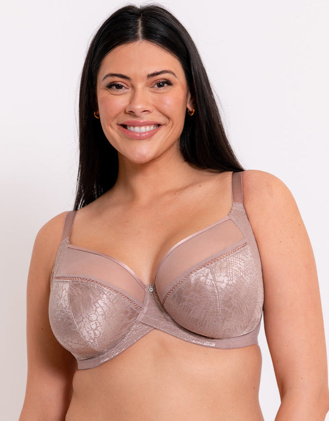 Curvy Kate Amaze Balcony Side Support Bra Mink