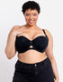 Curvy Kate Boost Me Up Padded Balcony Bra Black