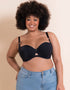 Curvy Kate Boost Me Up Padded Balcony Bra Black