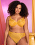 Curvy Kate Centre Stage Full Plunge Side Support Bra Turmeric