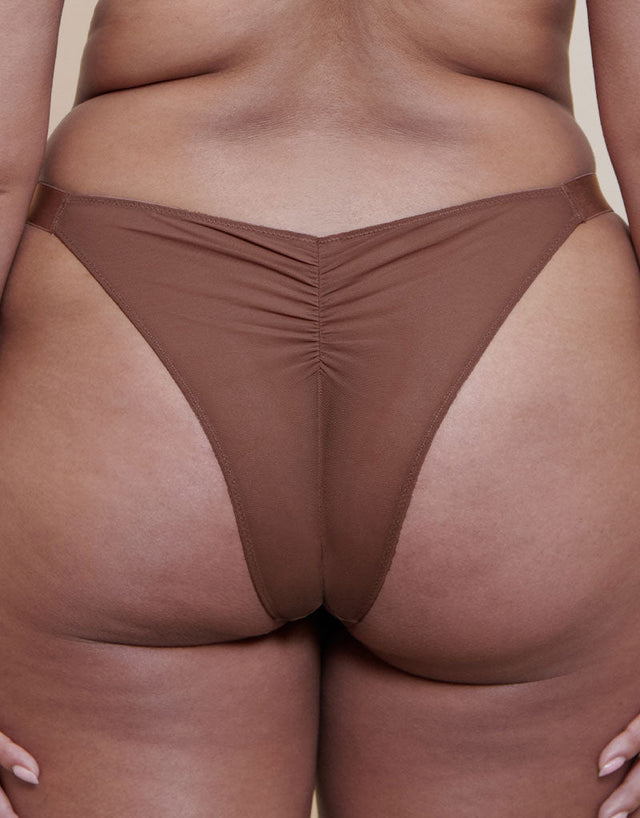 Curvy Kate Cool Cat Tanga Coffee