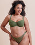 Curvy Kate Cool Cat Scooped Multiway Balcony Bra Fern Green