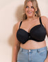 Curvy Kate Daze Padded T-Shirt Balcony Bra Black