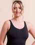 Curvy Kate Deep Dive Non-Wired Swimsuit Black