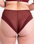 Curvy Kate Enclose High Waist Brief Oxblood