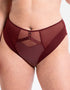 Curvy Kate Enclose High Waist Brief Oxblood