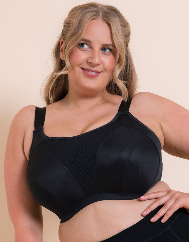 Curvy Kate Everymove Wired Multiway Sports Bra Black