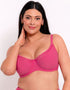 Curvy Kate First Class Multiway Balcony Bikini Top Pink