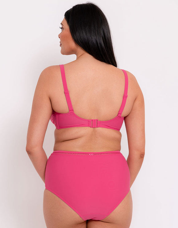 Curvy Kate First Class Multiway Balcony Bikini Top Pink – Brastop US