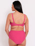 Curvy Kate First Class High Waist Bikini Bottom Pink