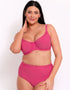 Curvy Kate First Class Multiway Balcony Bikini Top Pink