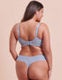 Curvy Kate Flare Full Plunge Side Support Multiway Bra Powder Blue