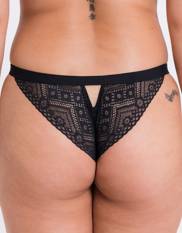 Curvy Kate Front and Centre Brazilian Black