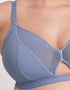 Curvy Kate Get Up and Chill Non-Wired Bralette Slate Blue