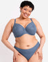 Curvy Kate Happy Boobs Balcony Bra Denim Blue