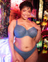 Curvy Kate Happy Boobs Balcony Bra Denim Blue