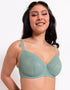 Curvy Kate Happy Boobs Balcony Bra Sage Green