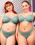 Curvy Kate Happy Boobs Balcony Bra Sage Green