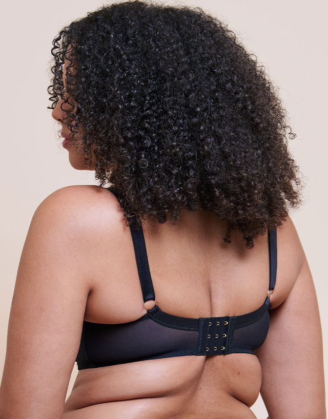 Curvy Kate Happy Hour Balcony Bra Black