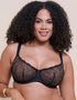 Curvy Kate Happy Hour Balcony Bra Black