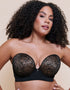 Curvy Kate Hey Girls SuperPlunge Strapless Multiway Bra Black/Latte