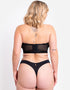 Curvy Kate Hey Girls Thong Black/Latte