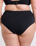 Curvy Kate Jet Set High Waist Bikini Brief Black