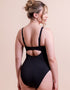 Curvy Kate Jet Set Multiway Plunge Swimsuit Black