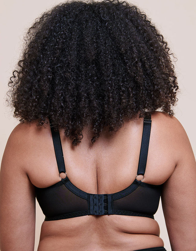 Curvy Kate Daze Padded T-Shirt Balcony Bra Black