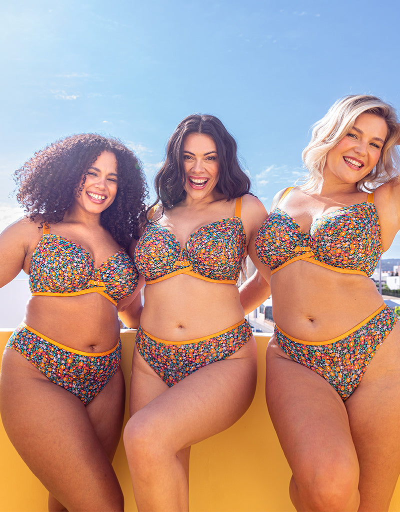 Curvy Kate Lace Daze Brazilian Brief Floral Print – Brastop US