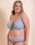 Curvy Kate Lace Daze Balcony Bra Powder Blue