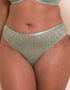 Curvy Kate Lace Daze Brazilian Brief Sage Green