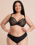 Curvy Kate Lifestyle Plunge Bra Black