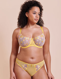 Curvy Kate Limoncello Balcony Bra Lemon Blush