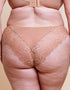 Curvy Kate Lovelace Brazilian Brief Latte