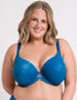 Curvy Kate Lush Full Plunge Bra Peacock Blue