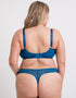 Curvy Kate Lush Full Plunge Bra Peacock Blue