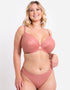 Curvy Kate Lush Thong Rose Shimmer