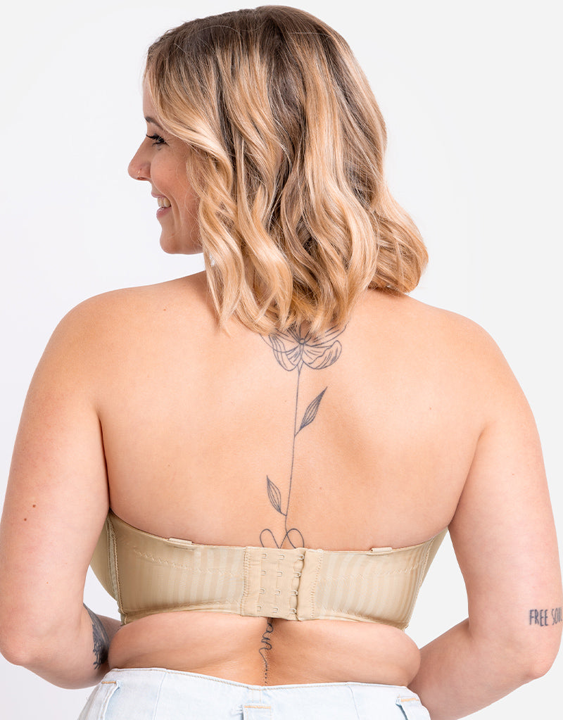 Curvy Kate Luxe Biscotti Strapless Bra In D+ Sizes – Brastop US