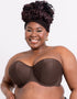 Curvy Kate Luxe Strapless Multiway Bra Cocoa