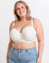 Curvy Kate Luxe Strapless Multiway Bra Pearl Ivory