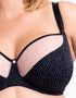 Curvy Kate Moody Bloom Balcony Bra Black/Pink