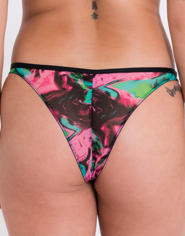 Curvy Kate Reality Check Tanga Print Mix
