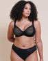 Curvy Kate Smoothie Lace Moulded Balcony Bra Black