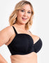 Curvy Kate Smoothie T-Shirt Plunge Black