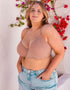 Curvy Kate Smoothie Spacer Moulded T-Shirt Plunge Bra Latte