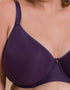 Curvy Kate Smoothie Spacer Moulded T-Shirt Plunge Bra Deep Purple